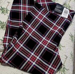 Torrid Black and Red Plaid Pull on Pocket Pixie